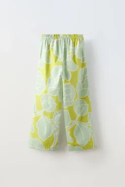 Niños ZARA 6 - 14 Años·Pantalones<PANTALÓN PIJAMERO ESTAMPADO