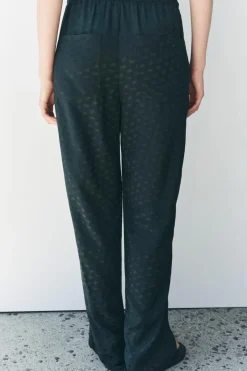 Sale PANTALÓN PIJAMERO JACQUARD ZW COLLECTION Mujer Pantalones