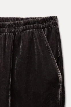 Discount PANTALÓN PIJAMERO TERCIOPELO Mujer Pantalones