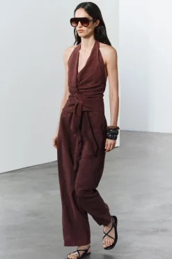 Fashion PANTALÓN PIJAMERO ZW COLLECTION Mujer Pantalones