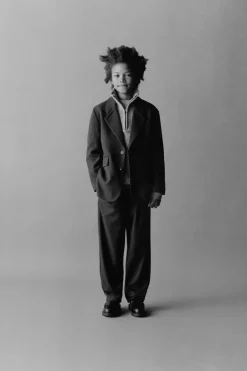 Niños ZARA 6 - 14 Años·Pantalones|6 - 14 Años·Trajes<PANTALÓN PINZAS