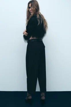 Discount PANTALÓN PINZAS CINTURÓN Mujer Pantalones