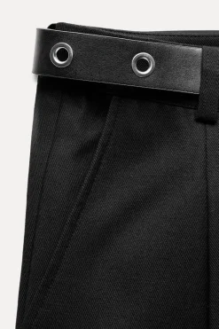 Clearance PANTALÓN PINZAS CINTURÓN Mujer Pantalones