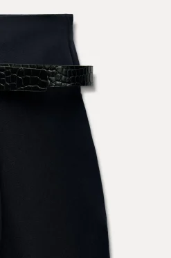 Clearance PANTALÓN PINZAS CINTURÓN Mujer Pantalones