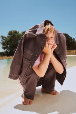 Niños ZARA 1½ - 6 Años·Pantalones|1½ - 6 Años·Pantalones / Leggings<PANTALÓN PINZAS PESPUNTES