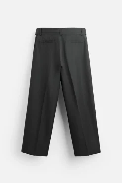 Hot PANTALÓN PLIEGUES CINTURÓN Hombre Pantalones