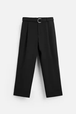 Online PANTALÓN PLIEGUES CINTURÓN Hombre Pantalones