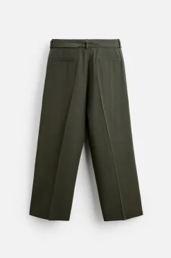 Hot PANTALÓN PLIEGUES CINTURÓN X NANUSHKA Hombre Pantalones