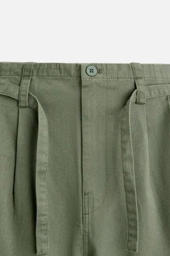 Best PANTALÓN PLIEGUES CORDÓN Hombre Pantalones