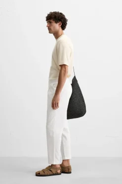 Hot PANTALÓN PLIEGUES ESTRUCTURA Hombre Pantalones