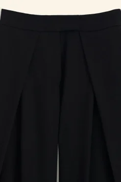 Outlet PANTALÓN PLIEGUES LANA 100% LIMITED EDITION Mujer Pantalones