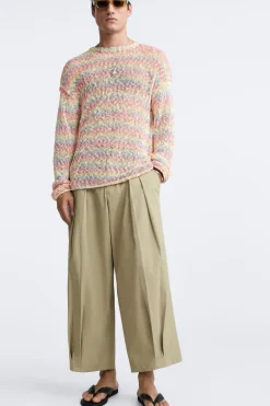 Sale PANTALÓN PLIEGUES LIMITED EDITION Hombre Pantalones