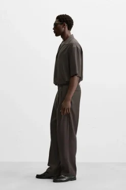 Clearance PANTALÓN PLIEGUES LYOCELL Hombre Pantalones