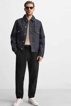 Best PANTALÓN POPELÍN SLIM FIT Hombre Pantalones