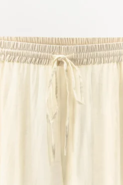 Clearance PANTALÓN PUNTILLA BORDADOS ABALORIOS Mujer Pantalones