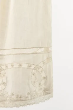 Clearance PANTALÓN PUNTILLA BORDADOS ABALORIOS Mujer Pantalones