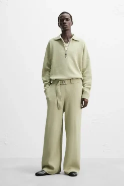 Outlet PANTALÓN PUNTO CINTURÓN X NANUSHKA Hombre Pantalones