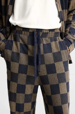 Online PANTALÓN PUNTO CUADROS Hombre Pantalones