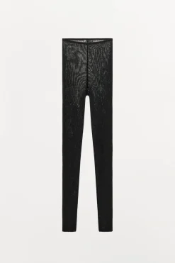 Fashion PANTALÓN PUNTO FINO RIB Mujer Pantalones