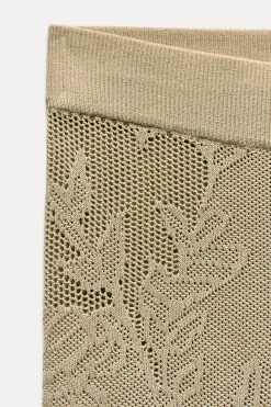 Hot PANTALÓN PUNTO JACQUARD Mujer Pantalones|Cárdigan / Jerséis