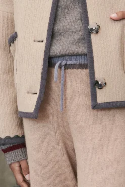 Niños ZARA 6 - 14 Años·Punto|6 - 14 Años·Pantalones<PANTALÓN PUNTO ONDAS CONTRASTE LIMITED EDITION