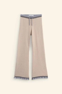 Niños ZARA 6 - 14 Años·Punto|6 - 14 Años·Pantalones<PANTALÓN PUNTO ONDAS CONTRASTE LIMITED EDITION