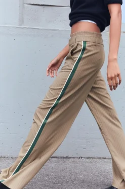 Hot PANTALÓN RAYA DIPLOMÁTICA BOXER Mujer Pantalones