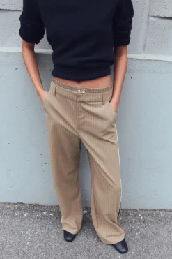 Hot PANTALÓN RAYA DIPLOMÁTICA BOXER Mujer Pantalones