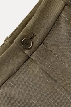 Hot PANTALÓN RAYA DIPLOMÁTICA CON LANA ZW COLLECTION Mujer Pantalones