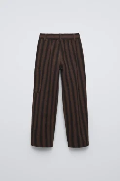 Niños ZARA 6 - 14 Años·Pantalones<PANTALÓN RAYAS