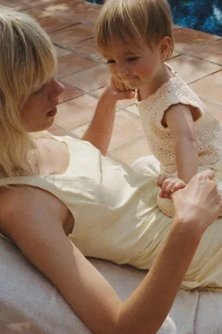 Niños ZARA 6 - 18 Meses·Conjuntos|6 - 18 Meses·Pantalones / Leggings<PANTALÓN RAYAS BAMBULA