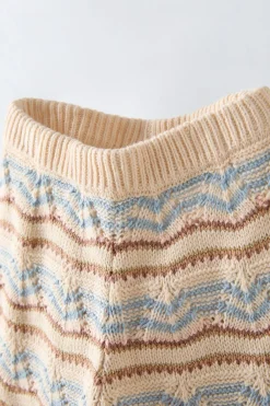 Niños ZARA 1½ - 6 Años·Punto|1½ - 6 Años·Pantalones<PANTALÓN RAYAS BRILLO