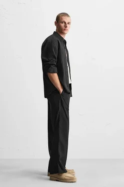 Sale PANTALÓN RAYAS MEZCLA MODAL Hombre Pantalones