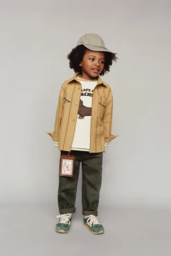 Niños ZARA 1½ - 6 Años·Pantalones / Leggings|6 - 18 Meses·Pantalones / Leggings<PANTALÓN RAYAS PARCHE