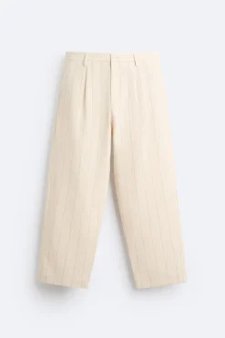 Online PANTALÓN RAYAS PLIEGUES Hombre Pantalones