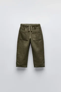 Niños ZARA 1½ - 6 Años·Pantalones|1½ - 6 Años·Pantalones / Leggings<PANTALÓN RAYAS WARMTOUCH