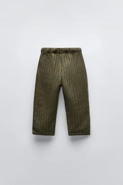 Niños ZARA 1½ - 6 Años·Pantalones|1½ - 6 Años·Pantalones / Leggings<PANTALÓN RAYAS WARMTOUCH