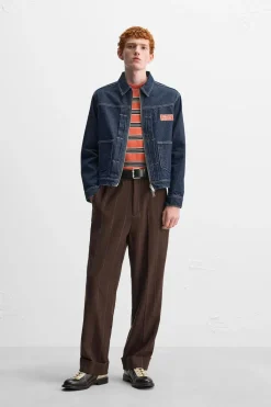 Sale PANTALÓN RAYAS X HARRY LAMBERT Hombre Pantalones