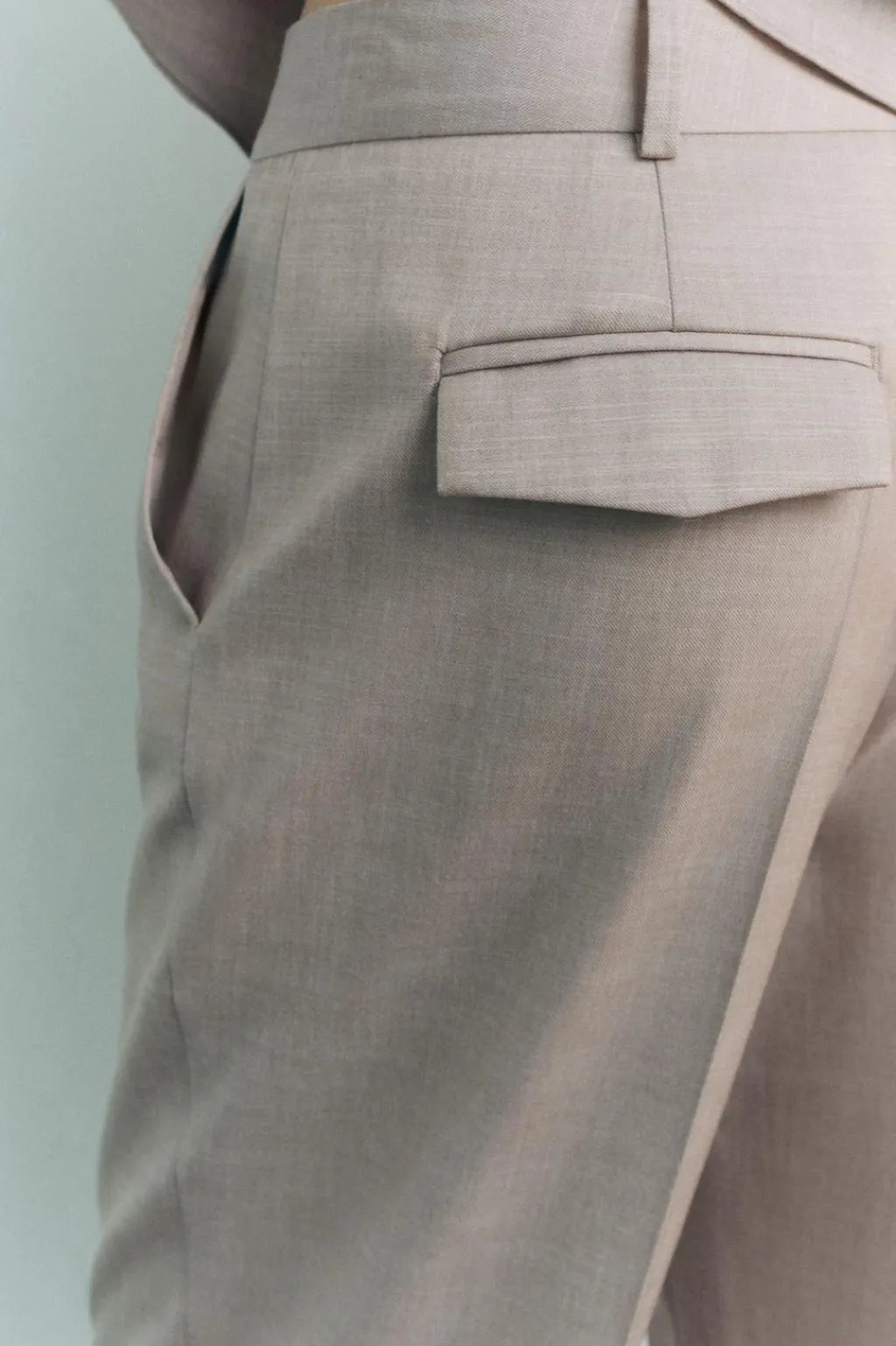 Fashion PANTALÓN RECTO Mujer Pantalones