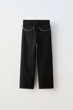 Niños ZARA 6 - 14 Años·Pantalones<PANTALÓN RECTO BRILLOS