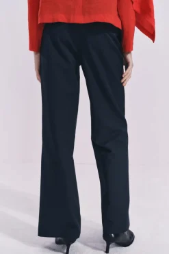 Best PANTALÓN RECTO CREMALLERAS ZW COLLECTION Mujer Pantalones