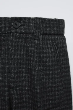 Niños ZARA 6 - 14 Años·Pantalones<PANTALÓN RECTO CUADROS