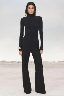 Outlet PANTALÓN RECTO LANA 100% LIMITED EDITION Mujer Pantalones