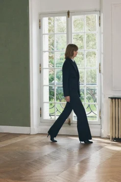 Online PANTALÓN RECTO LANA 100% ZW COLLECTION Mujer Pantalones