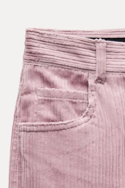 Outlet PANTALÓN RECTO PANA Mujer Pantalones