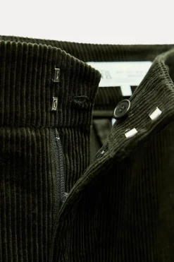 Online PANTALÓN RECTO PANA ZW COLLECTION Mujer Pantalones