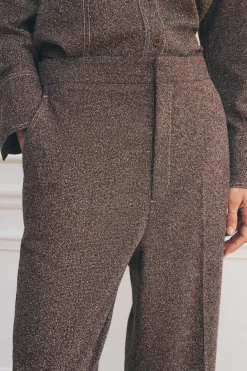 Best PANTALÓN RECTO PESPUNTES ZW COLLECTION Mujer Pantalones