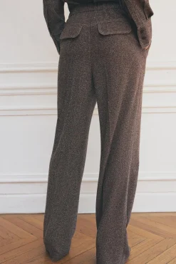 Best PANTALÓN RECTO PESPUNTES ZW COLLECTION Mujer Pantalones