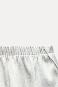 Outlet PANTALÓN RECTO SATINADO Mujer Pantalones