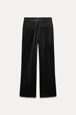 Outlet PANTALÓN RECTO SATINADO ZW COLLECTION Mujer Pantalones